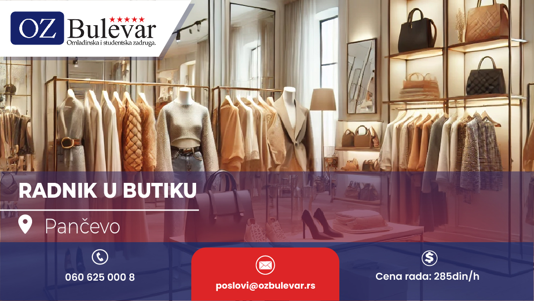 Rad u butiku