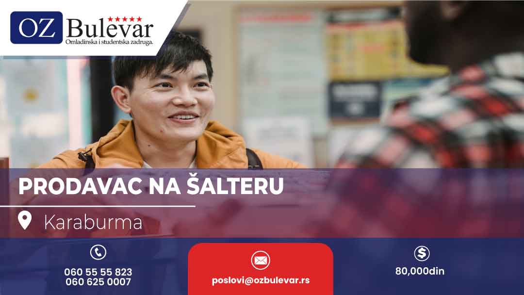 Prodavac na šalteru