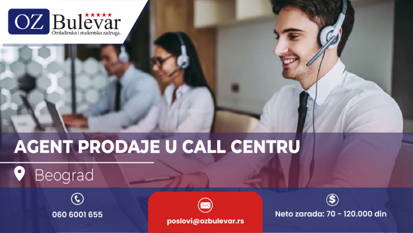 agent prodaje u call centru
