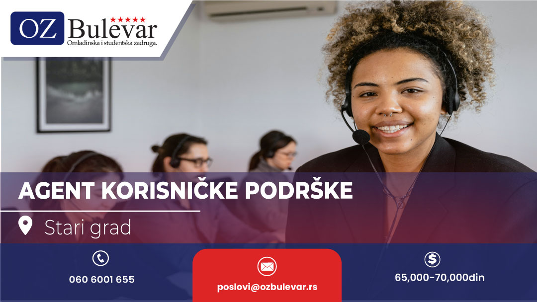 Agent korisničke podrške Beograd