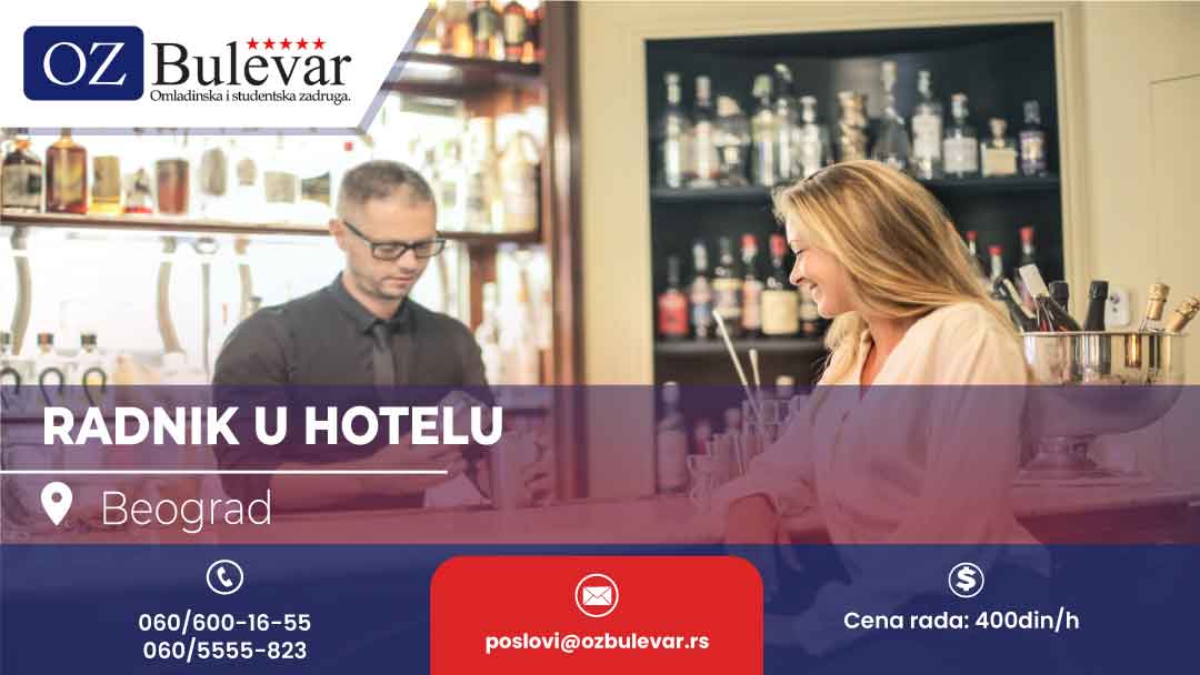 Potreban Radnik u Hotelu