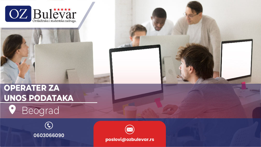 Operater za unos podataka