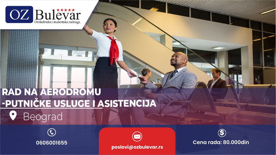 Rad na aerodromu-putničke usluge i asistencija 