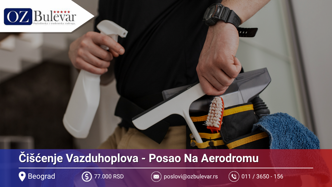 Čišćenje Vazduhoplova | Beograd | Omladinska Zadruga Bulevar