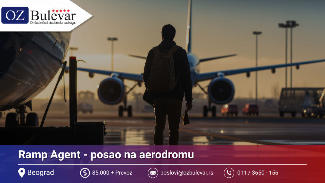 Ramp Agent | Beograd, Aerodrom | Omladinska Zadruga Bulevar