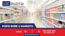 Popis robe u marketu