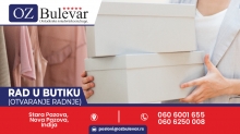 Rad u butiku (fizički i pomoćni poslovi) 