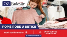 Popis robe u butiku
