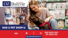 Radnik u Pet Shop-u