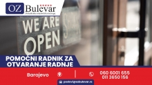 Pomoćni radnik za otvaranje radnje