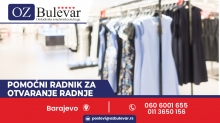 Pomoćni radnik za otvaranje radnje 