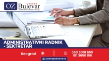 Adminsitrativni radnik - sekretar 