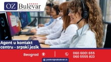 Radnik u kontakt centru - srpski jezik