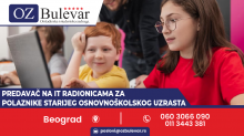 Predavač na IT radionicama za polaznike starijeg osnovnoškolskog uzrasta