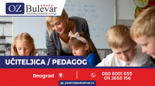Učiteljica / Pedagog