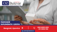 Pakovanje suplemenata i lekova 