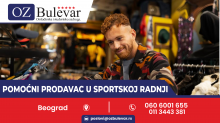 Pomoćni prodavac u sportskoj radnji