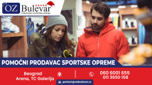 Pomoćni prodavac sportske opreme