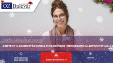 Asistent u administrativnim, finansijskim i programskim aktivnostima