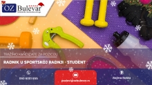 Rad u sportskoj radnji - student
