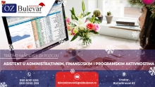 Asistent u administrativnim, finansijskim i programskim aktivnostima