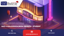 Rad u maloprodajnom objektu - student