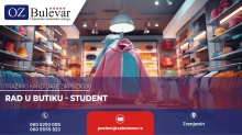 Rad u butiku - student