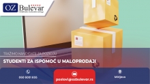 Studenti za ispomoć u maloprodaji