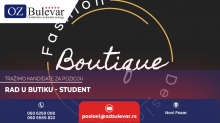 Rad u butiku - student