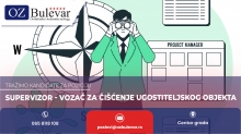 Supervizor - vozač za čišćenje ugostiteljskog objekta