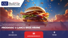 Prodavac u lancu brze hrane