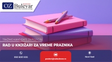 Rad u knjižari za vreme praznika