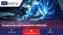 Tehničar na liniji tehničkog pregleda