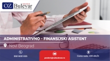 Administrativno - finansijski asistent