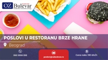 Poslovi u restoranu brze hrane