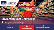 Izlagač robe u marketima