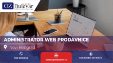 Administrator web prodavnice