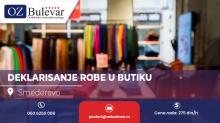 Deklarisanje robe u butiku