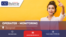 Operater za brigu o korisnicima – monitoring