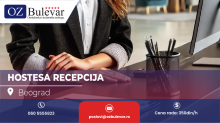 Hostesa - Recepcija | Oglas za studentkinju, Beograd