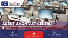 Agent u kontakt centru | Oglas za studente, Beograd