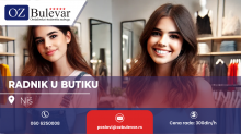 Rad u butiku | Oglas za omladince, Niš