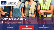 Radnik u skladištu | Posao za omladince, Voždovac