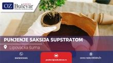 Punjenje saksija u Lipovičkoj šumi