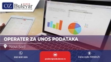 Operater za unos podataka u Novom Sadu