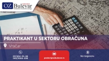 Praktikant u sektoru obračuna