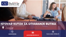 Istovar kutija za otvaranje butika