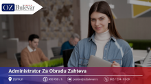 Administrator Za Obradu Zahteva | Oglas za posao, Beograd