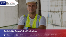 Radnik na pomoćnim poslovima | Oglas za posao, Beograd