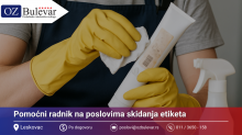 Pomoćni radnik na poslovima skidanja etiketa | Leskovac | Omladinska Zadruga Bulevar